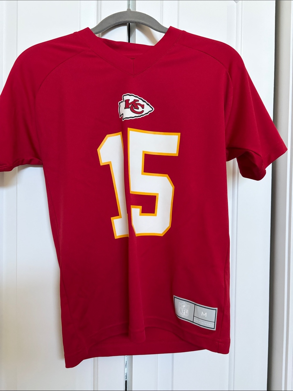 Kansas City Chiefs #15 Mahomes Football Jersey